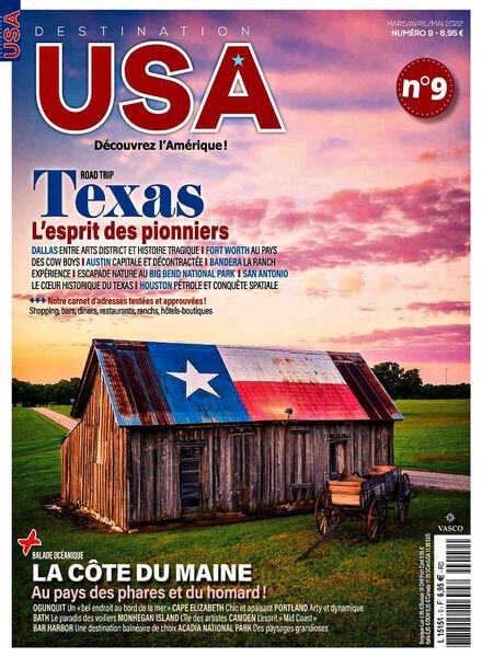 Destination USA – Mars-Mai 2022 Cover