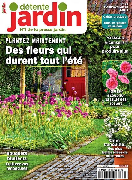 Detente Jardin – Mars-Avril 2022 Cover
