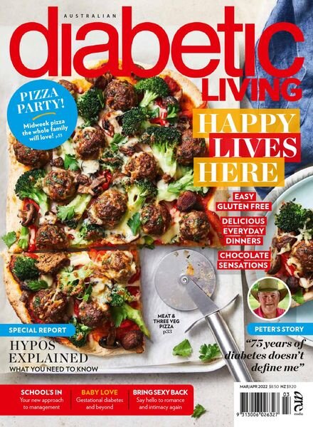 Diabetic Living Australia – March-April 2022 Cover