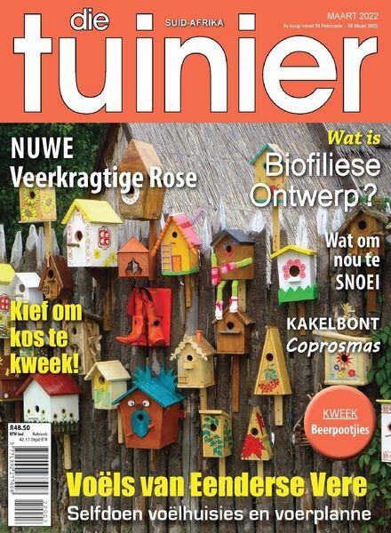 Die Tuinier Tydskrif – Maart 2022 Cover