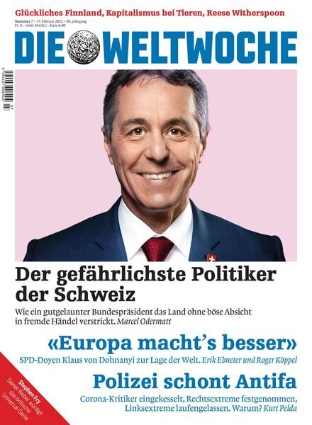 Die Weltwoche – 17 Februar 2022 Cover