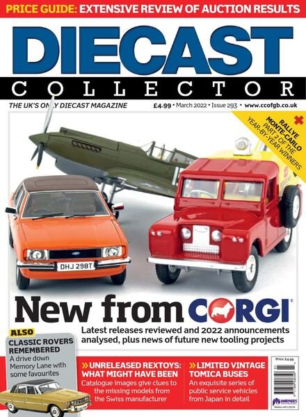 Diecast Collector – March 2022 Cover
