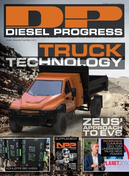 Diesel Progress – February 2022 Cover
