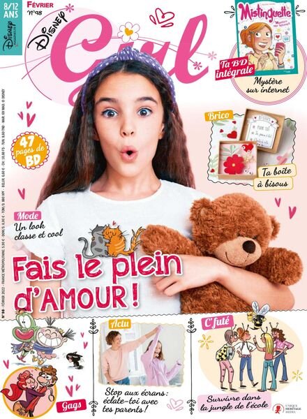 Disney Girl – Fevrier 2022 Cover