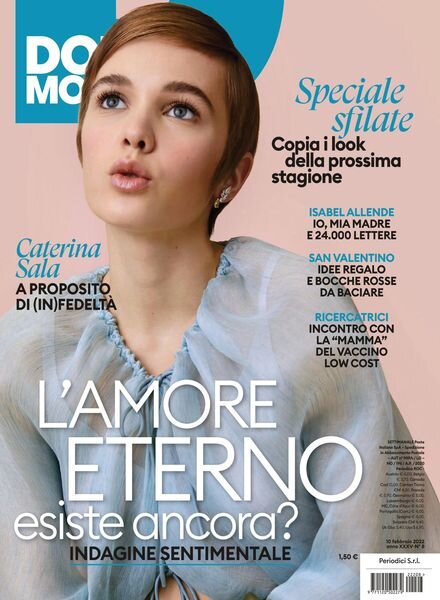 Donna Moderna – 10 febbraio 2022 Cover