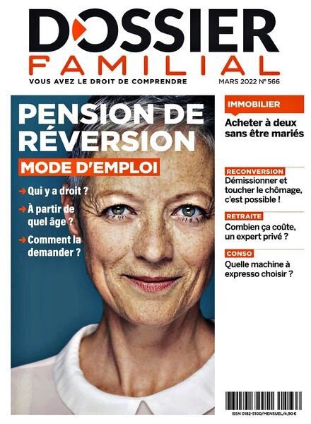 Dossier Familial – Mars 2022 Cover