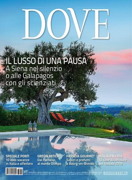 Dove – aprile 2018 Cover
