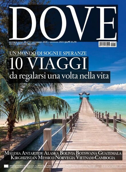 Dove – dicembre 2020 Cover