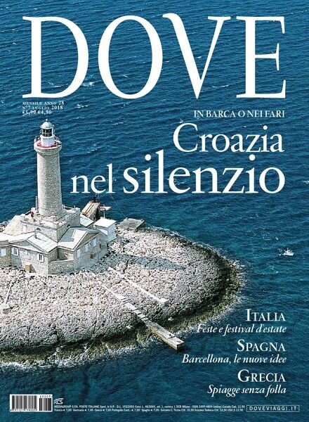 Dove – luglio 2018 Cover