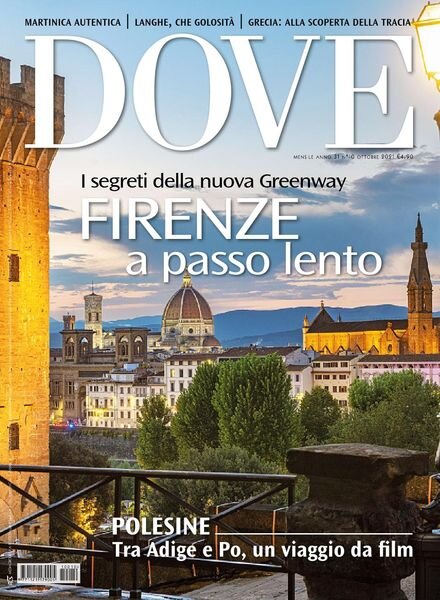 Dove – ottobre 2021 Cover