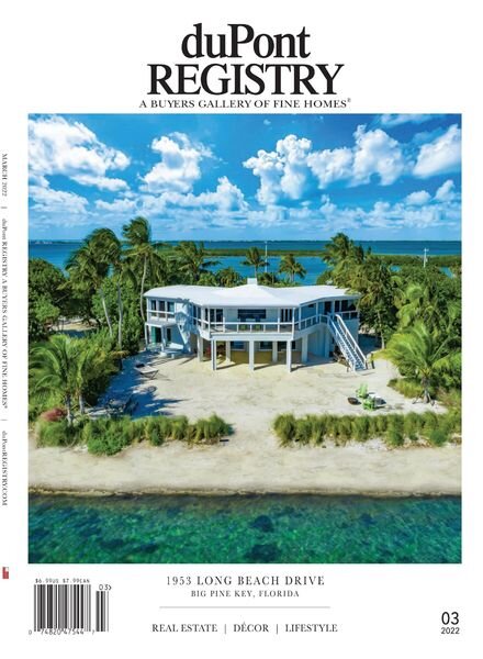 duPont Registry Homes – March 2022 Cover