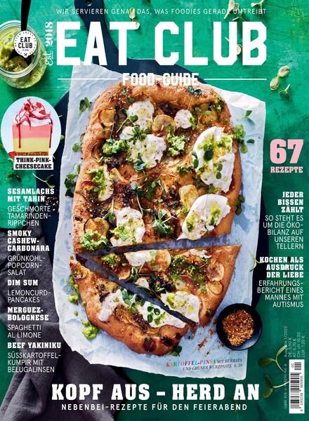Eat Club – Food Guide – Februar 2022 Cover
