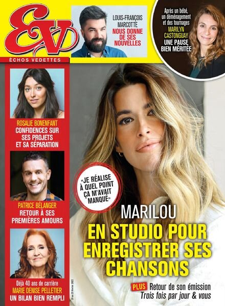 echos Vedettes – 19 fevrier 2022 Cover