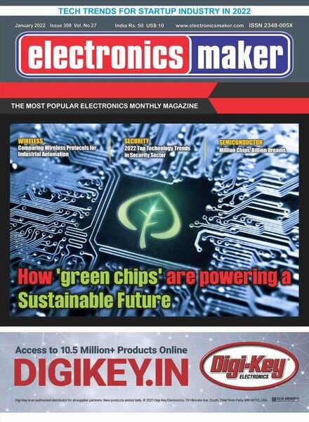 Electronics Maker – January 2022 Cover