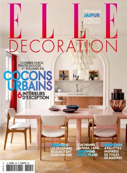 Elle Decoration France – janvier 2022 Cover