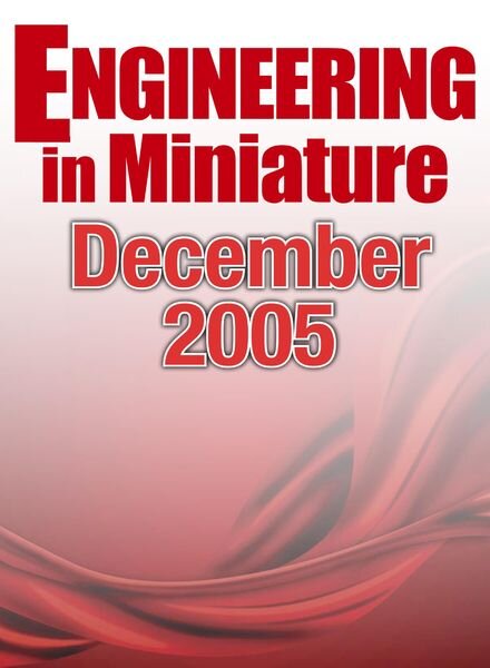 Engineering in Miniature – December 2005 Cover