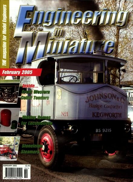 Engineering in Miniature – February 2005 Cover