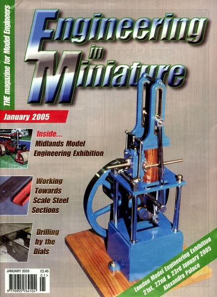 Engineering in Miniature – January 2005 Cover