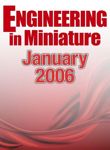 Engineering in Miniature – January 2006 Cover