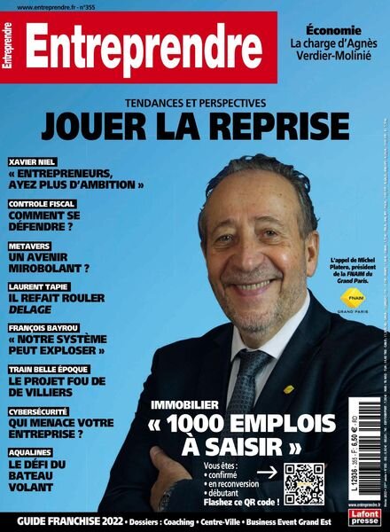 Entreprendre – Fevrier 2022 Cover