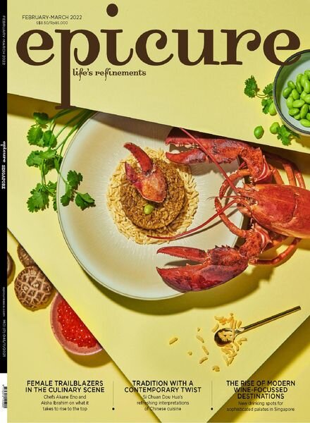 epicure Singapore – February 2022 Cover