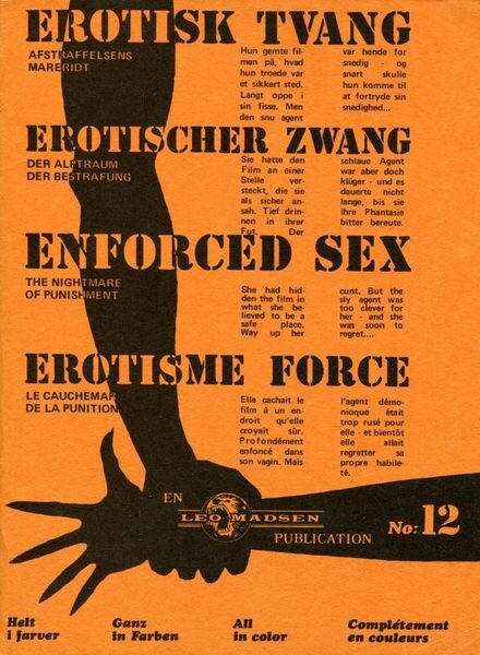 Erotisk Tvang – Nr 12 Cover