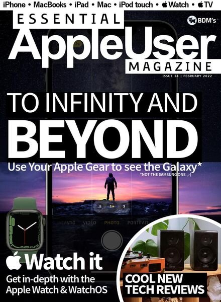 Essential AppleUser Magazine – Issue 34 – February 2022 Cover