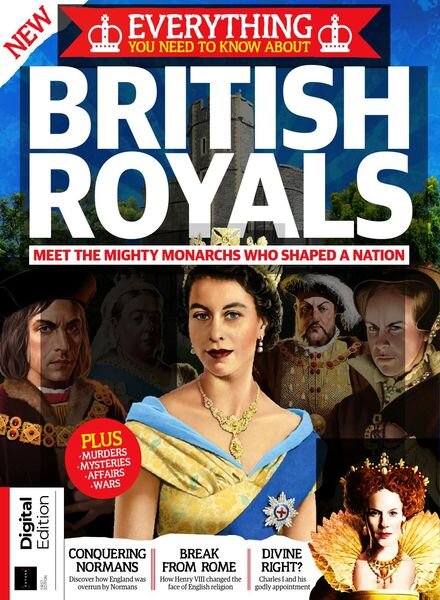 Everything You Need To Know About – British Royals – 1st Edition 2021 Cover