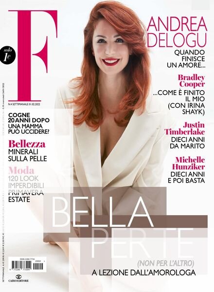 F – 1 Febbraio 2022 Cover