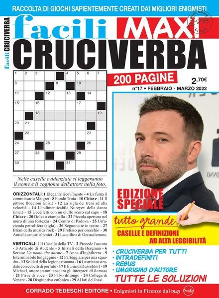 Facili Cruciverba – marzo 2022 Cover