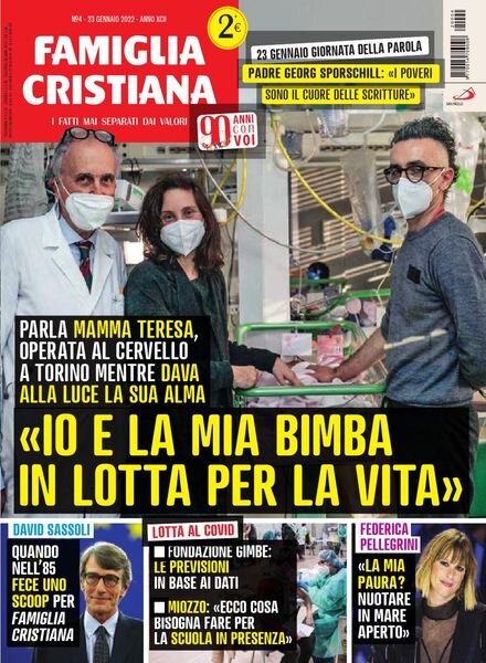 Famiglia Cristiana – 23 Gennaio 2022 Cover
