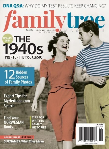 Family Tree USA – March 2022 Cover