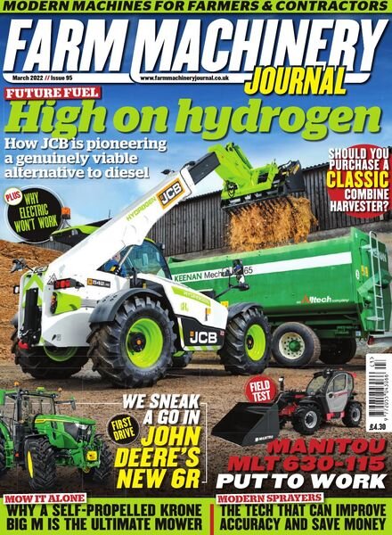 Farm Machinery Journal – Issue 95 – March 2022 Cover