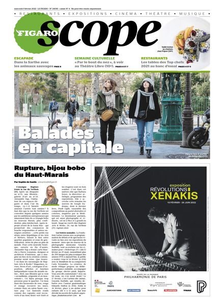 Figaro Scope – 9 Fevrier 2022 Cover