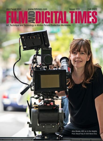Film and Digital Times – Issue 113 – February 2022 Cover