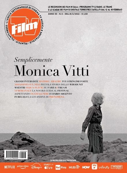 Film Tv – 8 Febbraio 2022 Cover