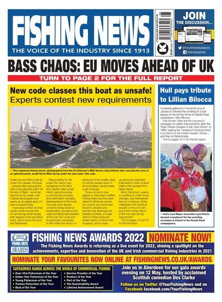 Fishing News – 02 February 2022 Cover