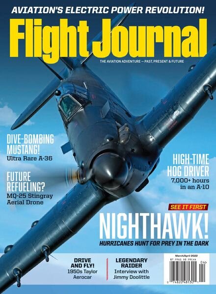 Flight Journal – March 2022 Cover