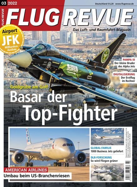 Flug Revue – Marz 2022 Cover