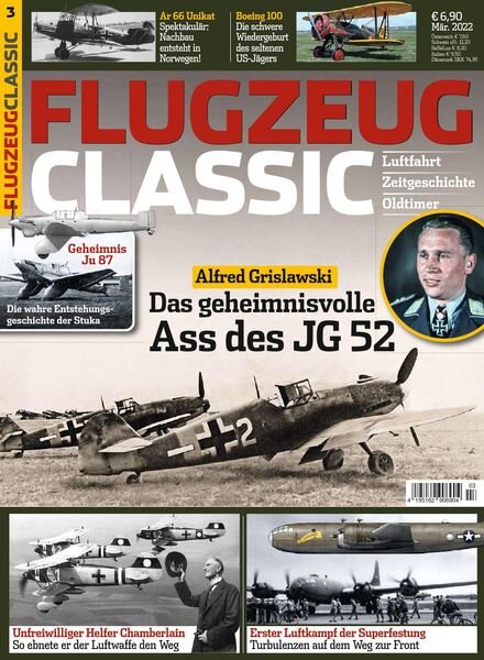 Flugzeug Classic – Marz 2022 Cover