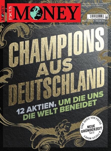 FOCUS MONEY – 26 Januar 2022 Cover