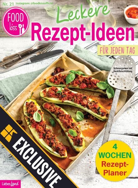 FOODkiss Liebes Land – Januar 2022 Cover