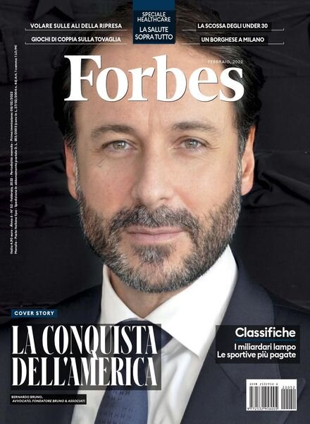 Forbes Italia – Febbraio 2022 Cover