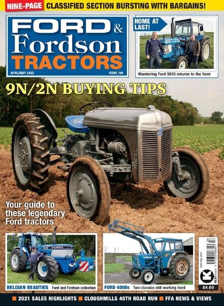 Ford & Fordson Tractors – April 2022 Cover
