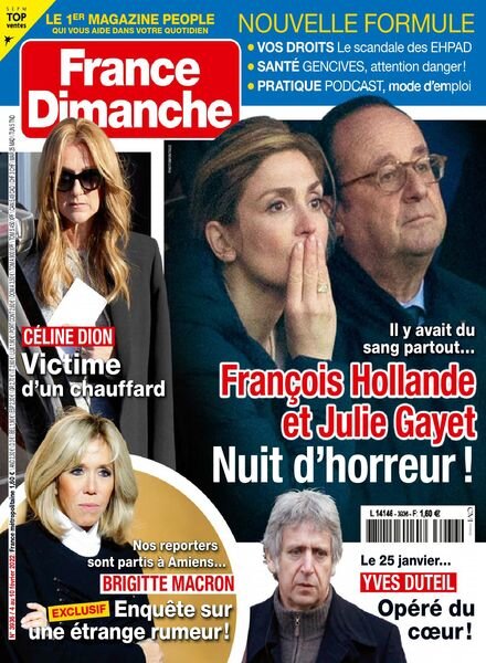 France Dimanche – 04 fevrier 2022 Cover