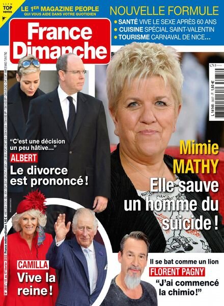 France Dimanche – 11 fevrier 2022 Cover