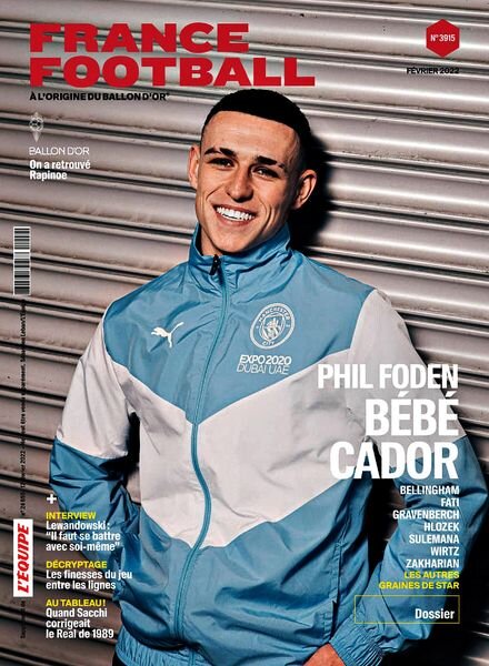 France Football – Fevrier 2022 Cover