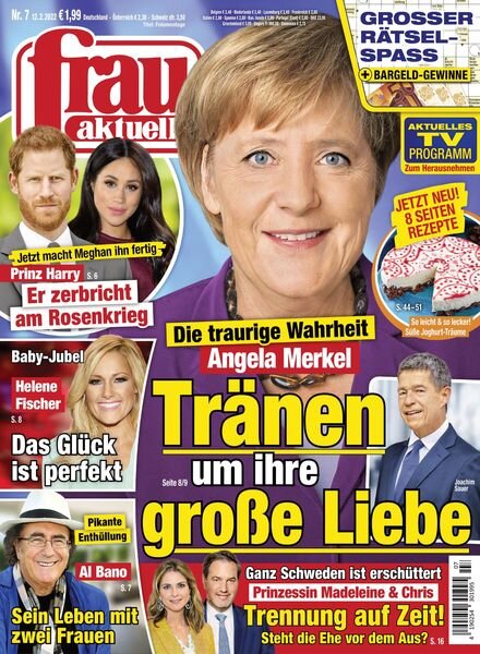 frau aktuell – 12 Februar 2022 Cover