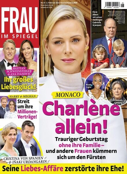 Frau im Spiegel – 02 Februar 2022 Cover