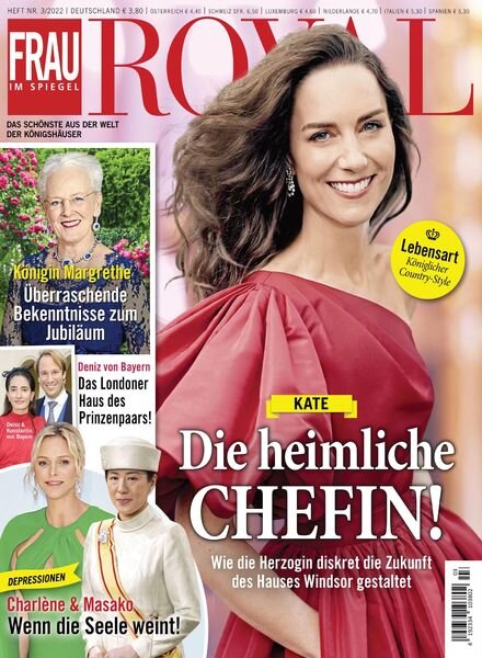 Frau im Spiegel Royal – 02 Februar 2022 Cover